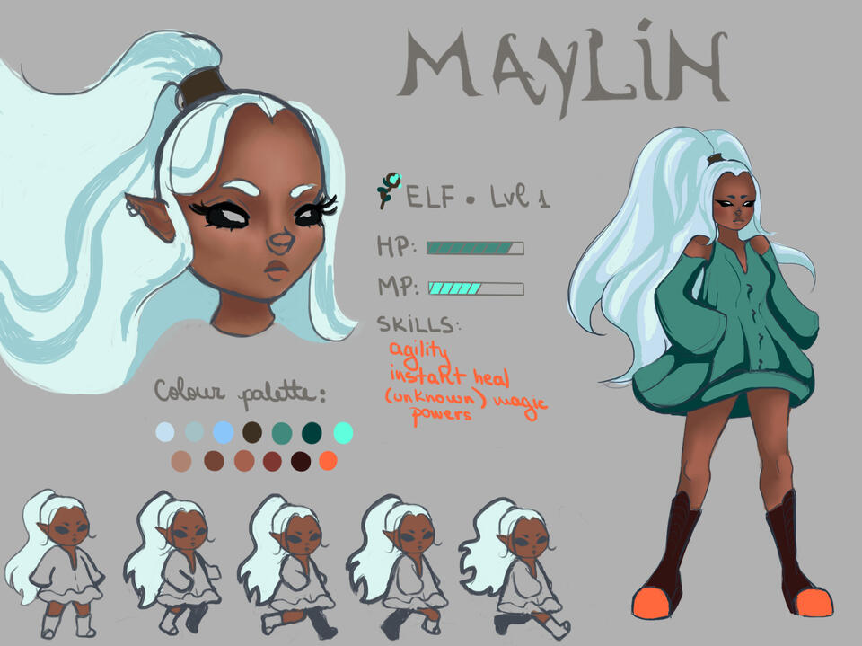 Elf Mage (concept art)